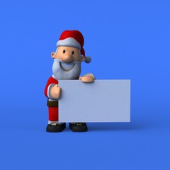 Santa claus - 3D Illustration