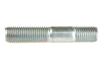 Bolt stud on white background