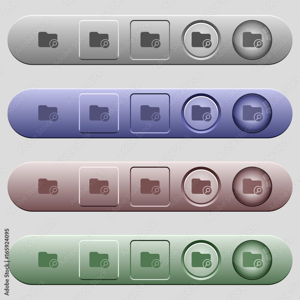 Poster find directory icons on horizontal menu bars