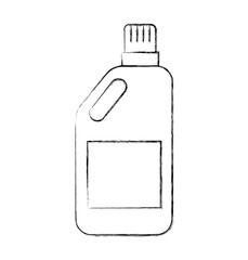 detergent bottle isolated icon