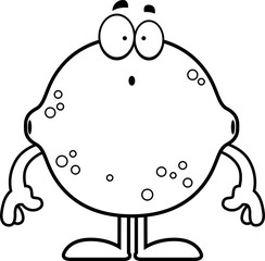 Surprised Cartoon Lemon