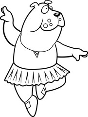 Bulldog Ballerina