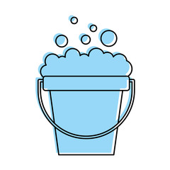 laundry bucket with foam