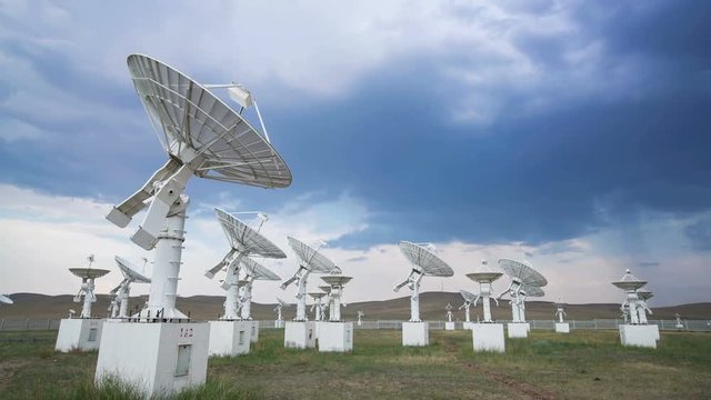 Very Large Satelite Dishes Telescope Array,China - Space Science