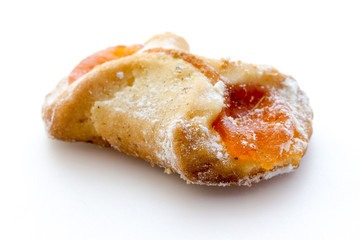 Biscuits filled with jam
