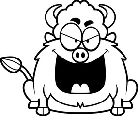 Evil Cartoon Bison