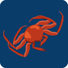 Red King Crab Icon