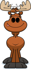 Drunk Cartoon Moose