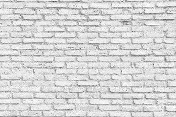 White Brick Wall Texture . Empty Abstract Background for Presentations and Web Design. A Lot of Space for Text Composition art image, website, magazine or graphic for commercial campaign