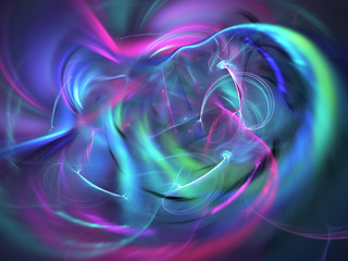 Abstract fractal background