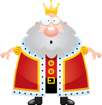 recommend clip art: Surprised Cartoon King