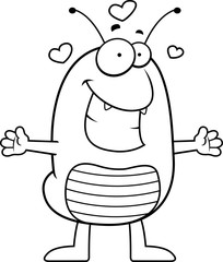 Cartoon Flea Hug