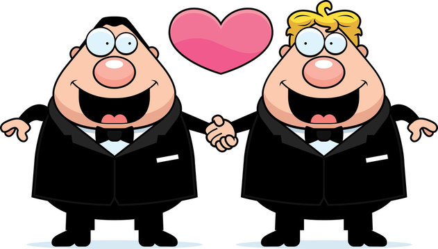 Cartoon Gay Marriage