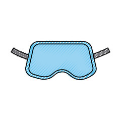 Cover sleeping eyes icon