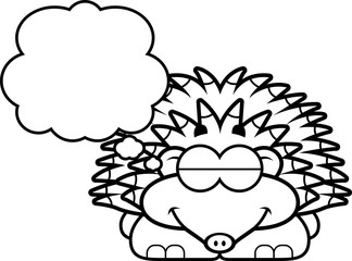 Dreaming Little Hedgehog