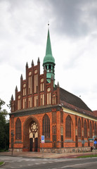 Fototapeta na wymiar Church of Sts. Peter and Paul in Szczecin. Poland