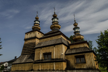 kościół cerkiew Beskid