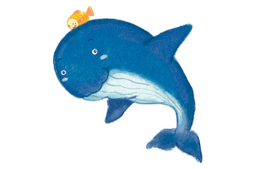 Cartoon Whale