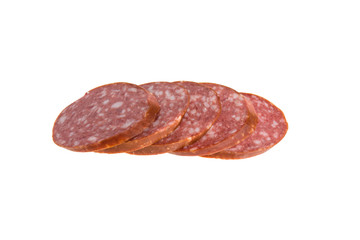 Sausage serverlat on a white background
