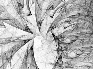 Abstract fractal background