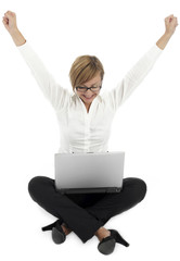 Successful businesswoman