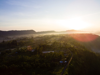 Obraz premium Mount Batur, Bali, Indonezja