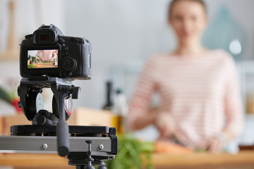 Making cooking vlog