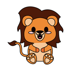 cute animal cartoon icon image