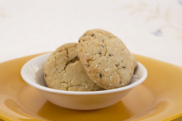 Sesame Seeds Biscuits or Til Cookies 