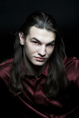 Fototapeta premium fashion male portrait 