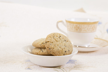 Sesame Seeds Biscuits or Til Cookies 