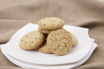 Sesame Seeds Biscuits or Til Cookies 