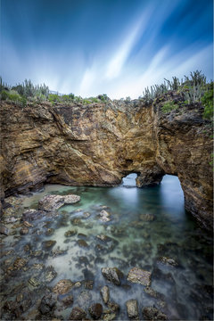Long exposure from Saint Martin Sint Maarten Beaches