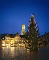 Muurstickers Christmas  Bruges, Belgium © Philip Enticknap