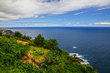 Madeira island seascape, Portu Moniz, Portugal