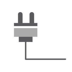 Obraz premium wire cable connector icon
