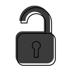 safe secure padlock icon