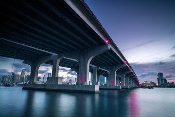 Miami Bridge over the Water