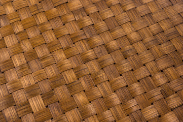 braided rattan Mat - stand food