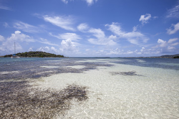 Beautiful Caribbean Beaches from Saint Martin, Sint Maarten Caribbean