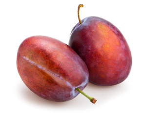 red plums