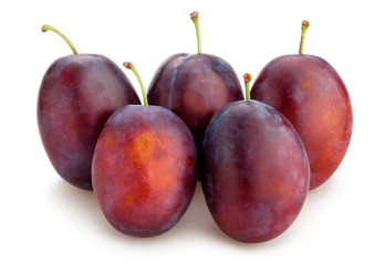 red plums