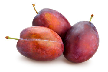 red plums