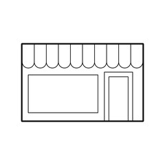 store building front icon