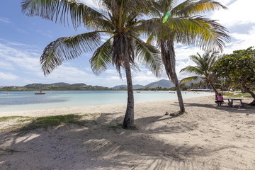 Beautiful Caribbean Beaches from Saint Martin, Sint Maarten Caribbean