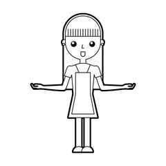 housewife avatar character icon