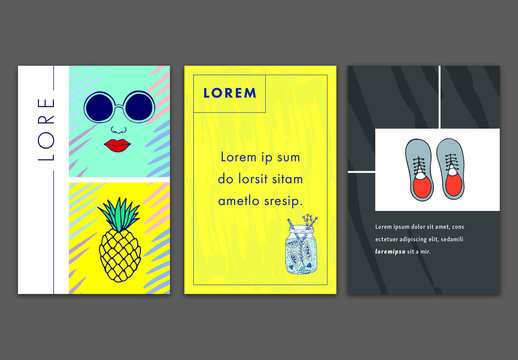 Illustrated Social Media Post Layout 2