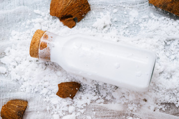 Non-dairy Coconut milk homemade.