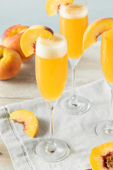 Sweet Bubbly Peach Bellini Mimosa