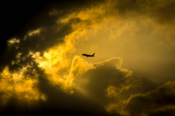 Shadows on the sky